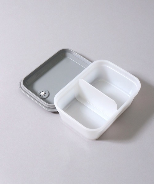 Miffy（ ミッフィー）の「(SK)【ミッフィー】お弁当箱にも使える。ふわっと盛れる 保存容器[450ml]（お弁当箱・キッズ・ライトグレー/ライトイエロー・ONE SIZE）」の8枚目の写真