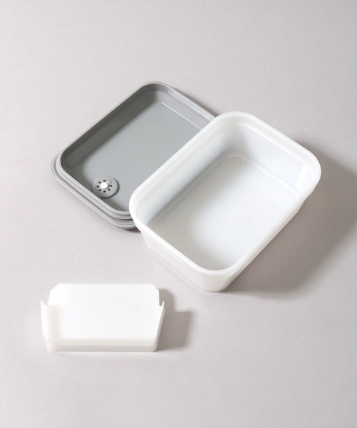 Miffy（ ミッフィー）の「(SK)【ミッフィー】お弁当箱にも使える。ふわっと盛れる 保存容器[450ml]（お弁当箱・キッズ・ライトグレー/ライトイエロー・ONE SIZE）」の9枚目の写真