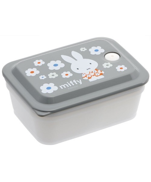 Miffy（ ミッフィー）の「(SK)【ミッフィー】お弁当箱にも使える。ふわっと盛れる 保存容器[450ml]（お弁当箱・キッズ・ライトグレー/ライトイエロー・ONE SIZE）」の17枚目の写真