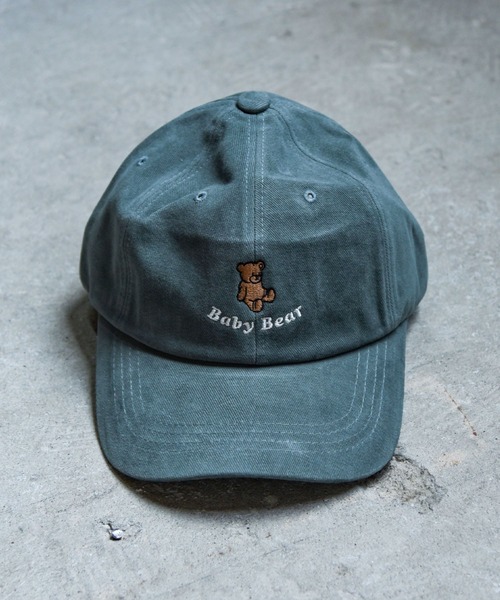 CALIFORNIA OUTFITTERS（カリフォルニア アウトフィッターズ）の「テディベアーコットンキャップ（キャップ・レディース・カーキ/ブラック/マルーン/ホワイト/ネイビー・ONE SIZE）」の3枚目の写真