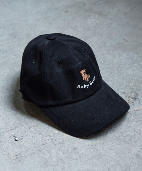 CALIFORNIA OUTFITTERS（カリフォルニア アウトフィッターズ）の「テディベアーコットンキャップ（キャップ・レディース・カーキ/ブラック/マルーン/ホワイト/ネイビー・ONE SIZE）」の2枚目の写真