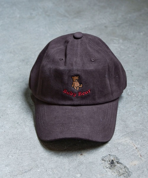 CALIFORNIA OUTFITTERS（カリフォルニア アウトフィッターズ）の「テディベアーコットンキャップ（キャップ・レディース・カーキ/ブラック/マルーン/ホワイト/ネイビー・ONE SIZE）」の14枚目の写真