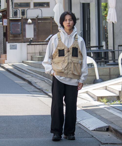 NANGA(ナンガ)の「【NANGA/ナンガ】TAKIBI RIP STOPFIELD VEST リップストップ ベスト(ベスト・メンズ・ブラック/キャメル・M)」の10枚目の写真