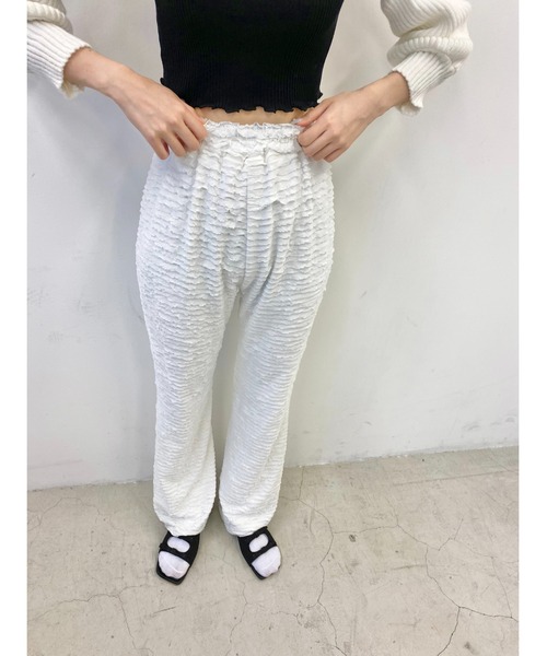 PHILLY（フィリー）の「ミニフリルパンツ（その他パンツ・レディース・ホワイト/ブラック・FREE）」の6枚目の写真