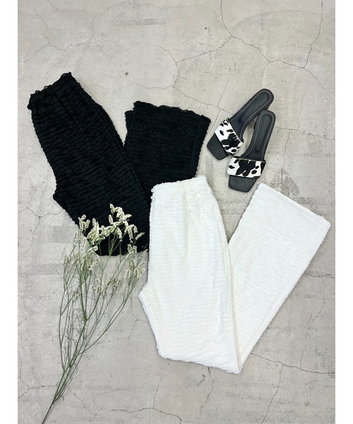 PHILLY（フィリー）の「ミニフリルパンツ（その他パンツ・レディース・ホワイト/ブラック・FREE）」の4枚目の写真