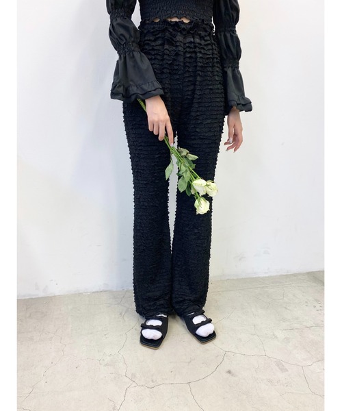 PHILLY（フィリー）の「ミニフリルパンツ（その他パンツ・レディース・ホワイト/ブラック・FREE）」の12枚目の写真