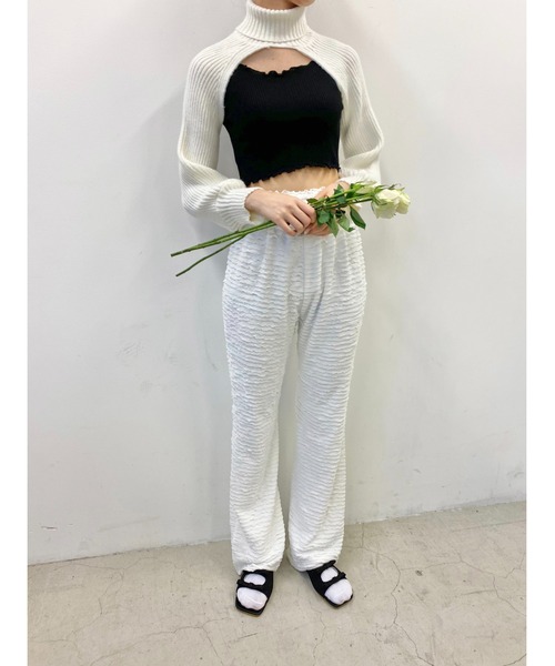 PHILLY（フィリー）の「ミニフリルパンツ（その他パンツ・レディース・ホワイト/ブラック・FREE）」の15枚目の写真