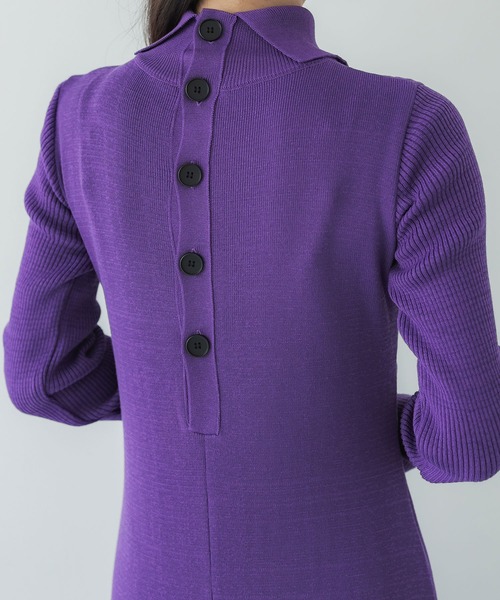 UNITED TOKYO コレットカーブプリーツワンピース UNITED TOKYO（ユナイテッドトウキョウ）の「コレットカーブ