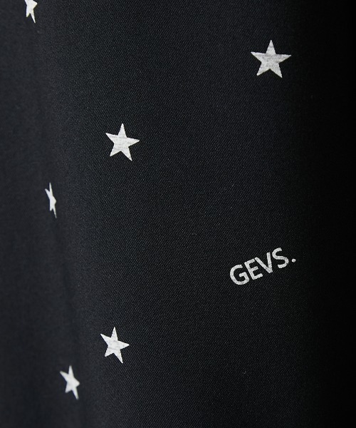 GEVS.(ジェイヴィス)の「<大きいサイズ> 星プリントリラックスワイドパンツ GEVS.(その他パンツ・レディース・ライトベージュ/ブラック・3L/L/4L/LL/5L)」の17枚目の写真