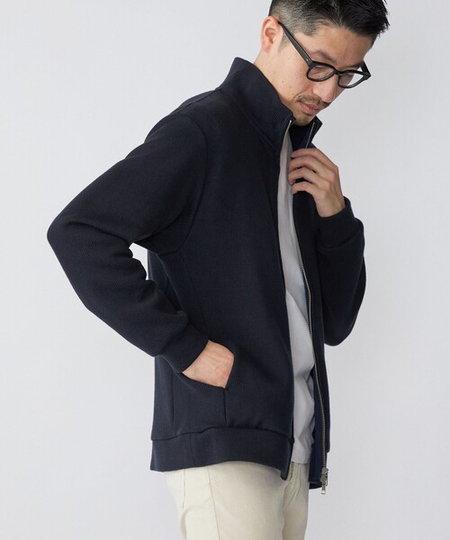 SHIPS（シップス）の「SHIPS:〈手洗い可能〉チャンキー ドライバーズ ニット カーディガン（カーディガン/ボレロ・メンズ・ライトグレー/ネイビー/オリーブ・SMALL/MEDIUM/LARGE/X-LARGE）」の5枚目の写真