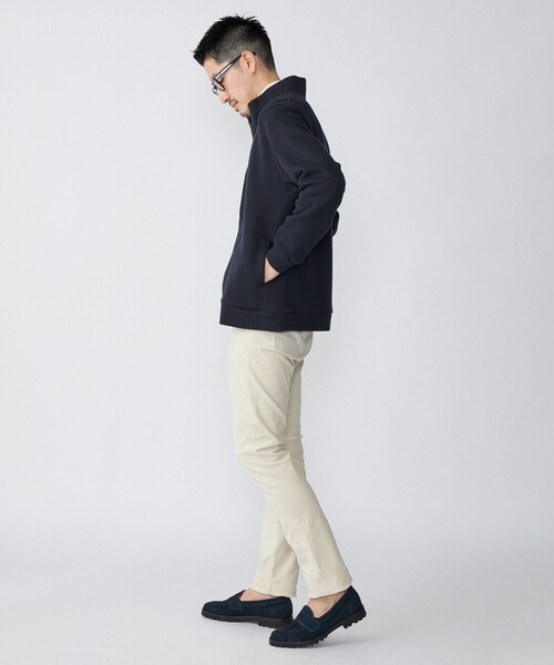 SHIPS（シップス）の「SHIPS:〈手洗い可能〉チャンキー ドライバーズ ニット カーディガン（カーディガン/ボレロ・メンズ・ライトグレー/ネイビー/オリーブ・SMALL/MEDIUM/LARGE/X-LARGE）」の6枚目の写真