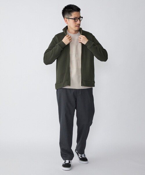 SHIPS（シップス）の「SHIPS:〈手洗い可能〉チャンキー ドライバーズ ニット カーディガン（カーディガン/ボレロ・メンズ・ライトグレー/ネイビー/オリーブ・SMALL/MEDIUM/LARGE/X-LARGE）」の15枚目の写真