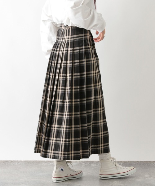 RAGEBLUE（レイジブルー）の「キルトチェックスカート（スカート・レディース・ダークグリーン/ダークブラウン/ベージュ系その他2/ブルー系その他/レッド・FREE）」の10枚目の写真