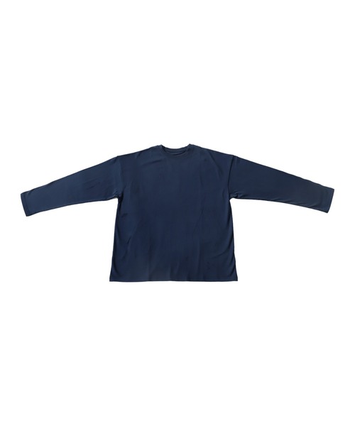 antiqua(アンティカ)の「綿100%シンプルロンT(Tシャツ/カットソー・レディース・オフホワイト/ブラック/ネイビー/ピンク・M/L)」の9枚目の写真