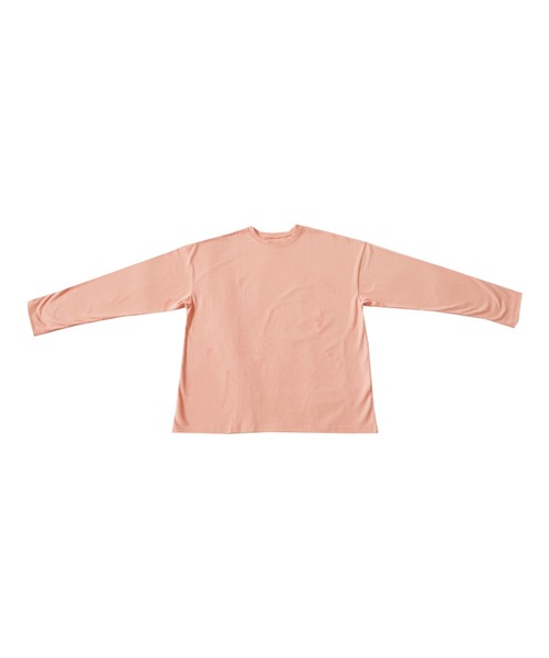 antiqua(アンティカ)の「綿100%シンプルロンT(Tシャツ/カットソー・レディース・オフホワイト/ブラック/ネイビー/ピンク・M/L)」の10枚目の写真