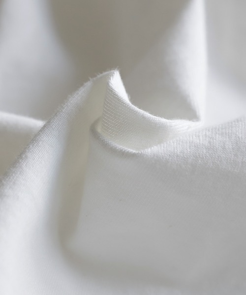 antiqua(アンティカ)の「綿100%シンプルロンT(Tシャツ/カットソー・レディース・オフホワイト/ブラック/ネイビー/ピンク・M/L)」の14枚目の写真