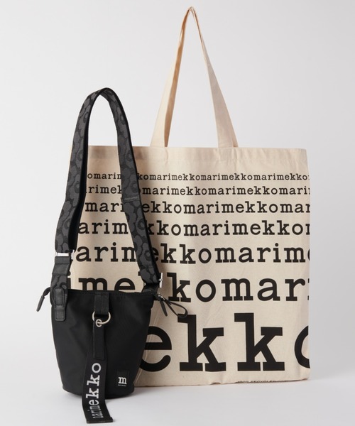 marimekko(マリメッコ)の「【ノベルティ付】Solid / Essential Bucket bag《ZOZO限定》(ショルダーバッグ・レディース・ブラック・FREE)」の1枚目の写真