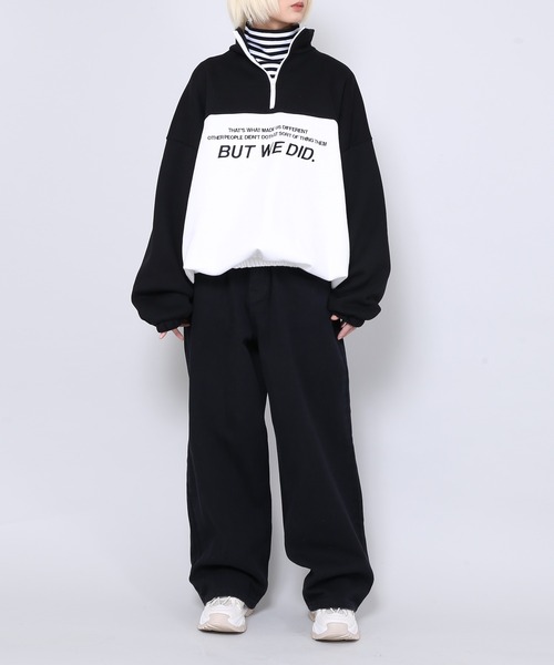 Figments(フィグメンツ)の「ツイルラージバギーパンツ(デニムパンツ・レディース・ブラック・SMALL/MEDIUM/LARGE)」の11枚目の写真