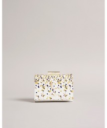 Ted Baker | RHUBY フラワープリント バブルパース(がま口タイプ/三つ折りサイフ)(財布)