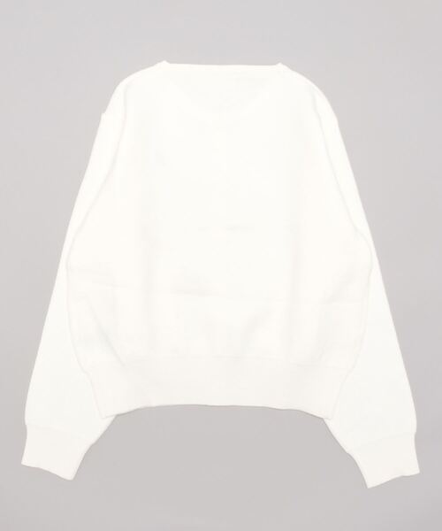 JUMELLE（ジュメロ）の「マシュマロタッチカーディガン（カーディガン/ボレロ・レディース・ピンク/ホワイト・FREE）」の3枚目の写真