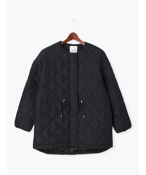 Te chichi TERRASSE(テチチテラス)の「ドロストキルティンブルゾン(ブルゾン・レディース・ベージュ/カーキ/ブラック・フリ-)」の8枚目の写真