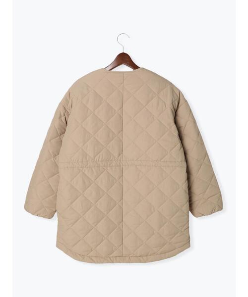 Te chichi TERRASSE(テチチテラス)の「ドロストキルティンブルゾン(ブルゾン・レディース・ベージュ/カーキ/ブラック・フリ-)」の9枚目の写真