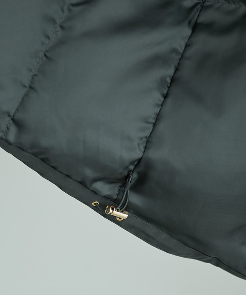 ROPE'（ロペ）の「【VERY12月号掲載】VERYモデル申真衣さんコラボ ダウンベスト＆コート（ダウンジャケット/コート・レディース・ブラック/ホワイト・38/36）」の10枚目の写真