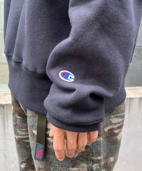 Champion(チャンピオン)の「【Champion/チャンピオン】REVERSE WEAVE クルーネックスウェットシャツ(スウェット・メンズ・アイボリー/ブラック/レッド・XX-LARGE/X-LARGE)」の12枚目の写真
