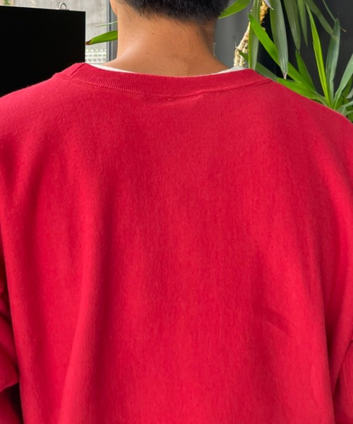 Champion(チャンピオン)の「【Champion/チャンピオン】REVERSE WEAVE クルーネックスウェットシャツ(スウェット・メンズ・アイボリー/ブラック/レッド・XX-LARGE/X-LARGE)」の14枚目の写真