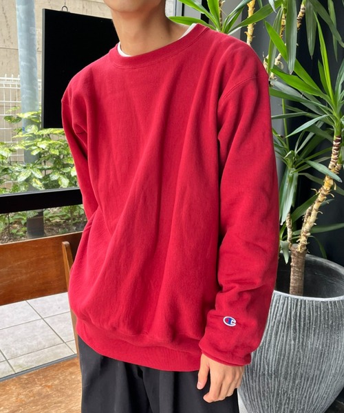 Champion(チャンピオン)の「【Champion/チャンピオン】REVERSE WEAVE クルーネックスウェットシャツ(スウェット・メンズ・アイボリー/ブラック/レッド・XX-LARGE/X-LARGE)」の7枚目の写真