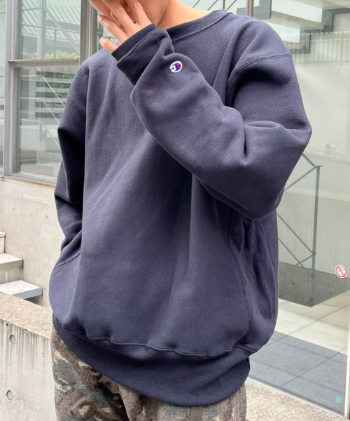 Champion(チャンピオン)の「【Champion/チャンピオン】REVERSE WEAVE クルーネックスウェットシャツ(スウェット・メンズ・アイボリー/ブラック/レッド・XX-LARGE/X-LARGE)」の5枚目の写真