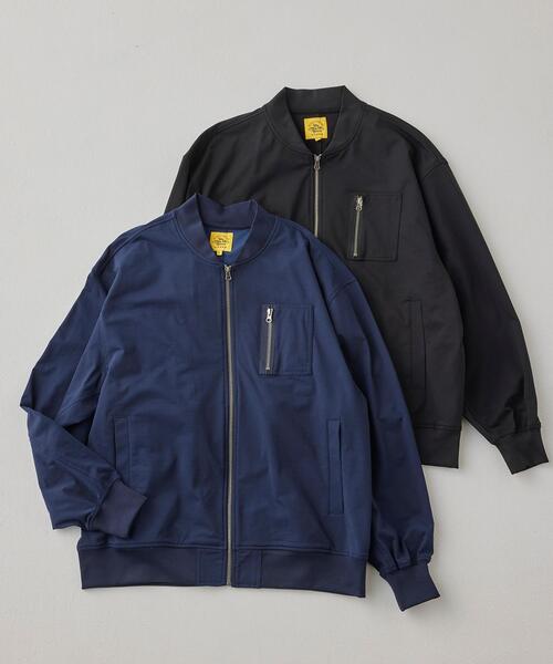 coen(コーエン)の「The M&M Store(ザ・ミックス&マッチストア)コラボ 極楽FITブルゾン(ブルゾン・メンズ・ブラック/ネイビー・S/M/L/XL)」の8枚目の写真