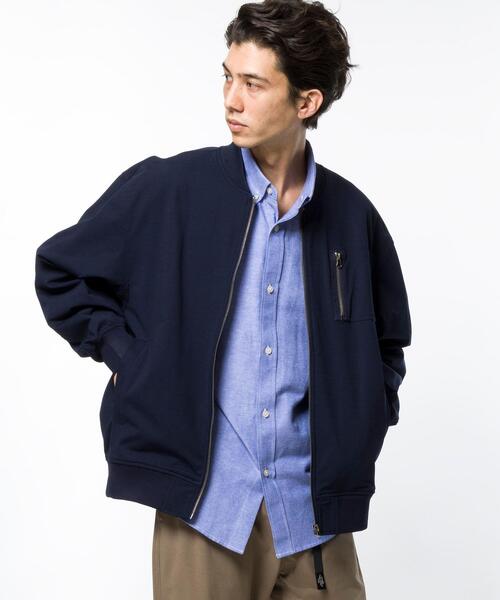 coen(コーエン)の「The M&M Store(ザ・ミックス&マッチストア)コラボ 極楽FITブルゾン(ブルゾン・メンズ・ブラック/ネイビー・S/M/L/XL)」の10枚目の写真