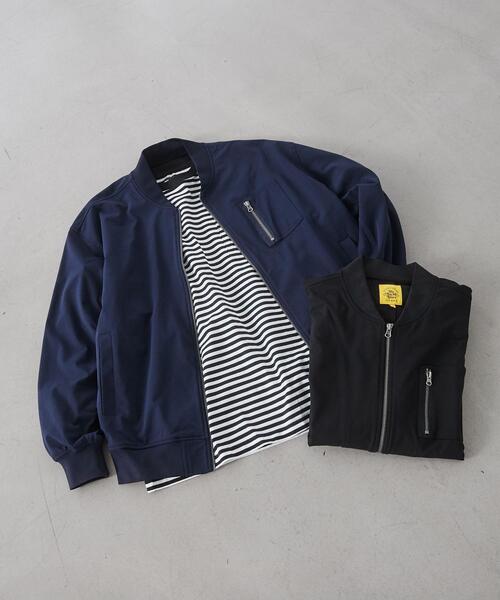 coen(コーエン)の「The M&M Store(ザ・ミックス&マッチストア)コラボ 極楽FITブルゾン(ブルゾン・メンズ・ブラック/ネイビー・S/M/L/XL)」の11枚目の写真