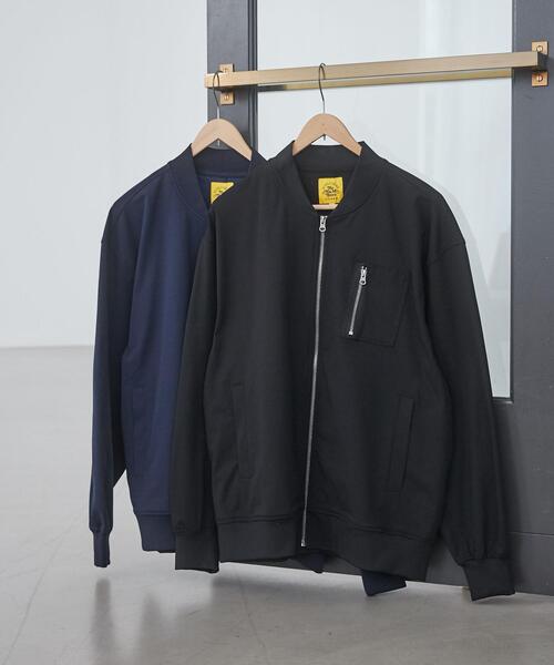 coen(コーエン)の「The M&M Store(ザ・ミックス&マッチストア)コラボ 極楽FITブルゾン(ブルゾン・メンズ・ブラック/ネイビー・S/M/L/XL)」の12枚目の写真