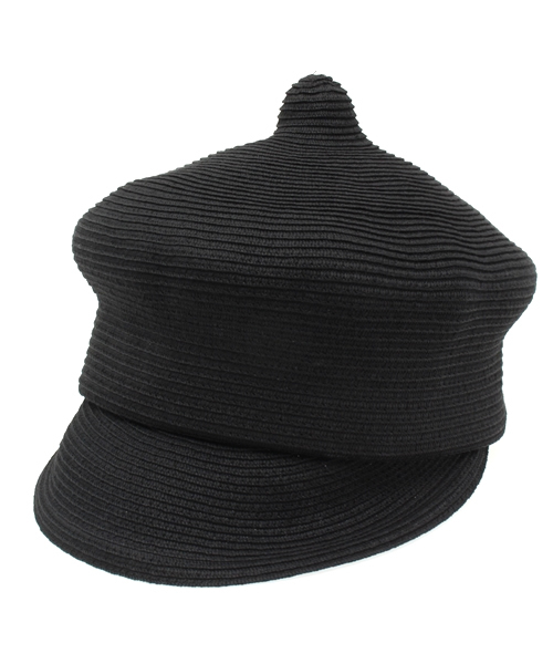 Cable（ケーブル）の「Cableami×BEAMS BOY / ブレード キャスケット 15SS②（キャスケット・レディース・ブラック/ベージュ・ONE SIZE）」の3枚目の写真