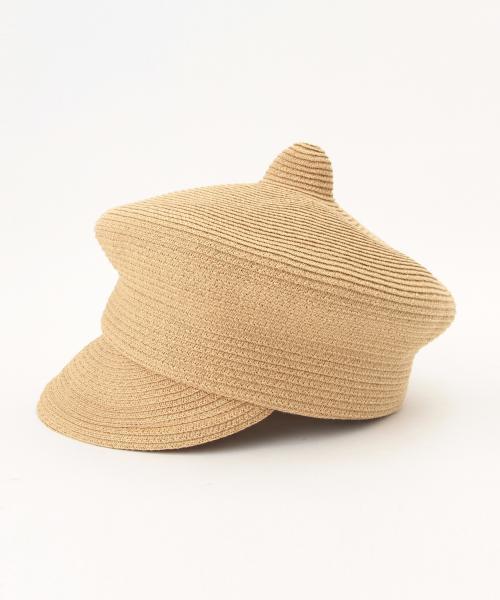 Cable（ケーブル）の「Cableami×BEAMS BOY / ブレード キャスケット 15SS②（キャスケット・レディース・ブラック/ベージュ・ONE SIZE）」の18枚目の写真