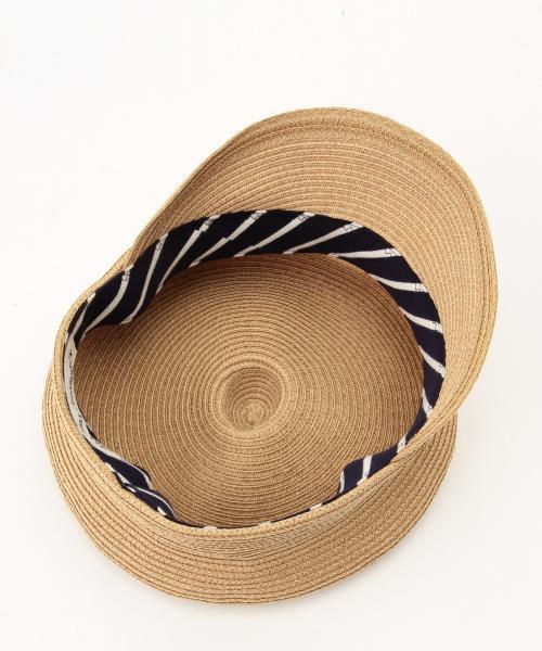 Cable（ケーブル）の「Cableami×BEAMS BOY / ブレード キャスケット 15SS②（キャスケット・レディース・ブラック/ベージュ・ONE SIZE）」の21枚目の写真