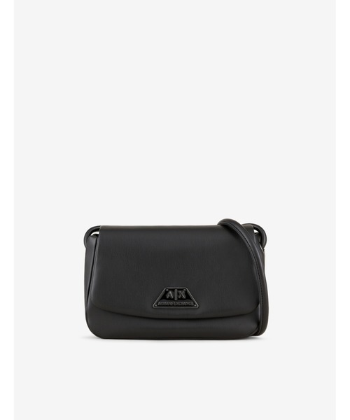 ARMANI EXCHANGE(アルマーニエクスチェンジ)の「【A|X アルマーニ エクスチェンジ】A|Xプレートロゴ ミニショルダーバック(ショルダーバッグ・レディース・ブラック・FREE)」の4枚目の写真