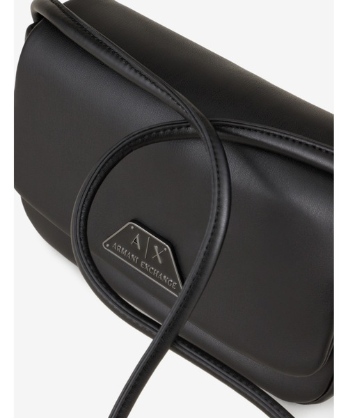 ARMANI EXCHANGE(アルマーニエクスチェンジ)の「【A|X アルマーニ エクスチェンジ】A|Xプレートロゴ ミニショルダーバック(ショルダーバッグ・レディース・ブラック・FREE)」の6枚目の写真