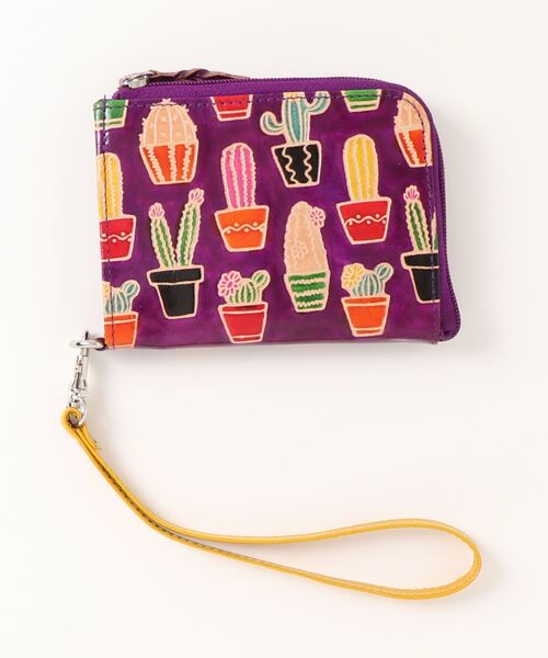 チャイハネ（チャイハネ）の「【チャイハネ】インド伝統山羊革細工 サンティニコインケース（コインケース・レディース・ピンク/グリーン/ブラウン/イエロー/パープル/グリーン系その他/ブラック/ブルー・FREE）」の6枚目の写真