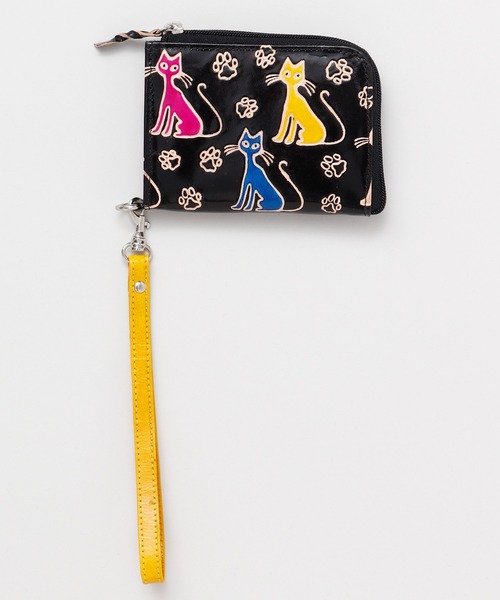 チャイハネ（チャイハネ）の「【チャイハネ】インド伝統山羊革細工 サンティニコインケース（コインケース・レディース・ピンク/グリーン/ブラウン/イエロー/パープル/グリーン系その他/ブラック/ブルー・FREE）」の13枚目の写真