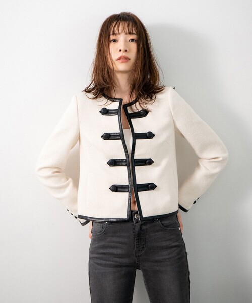 タニン lovevess ラブレス ナポレオンジャケット 未使用級✨LOVELESS