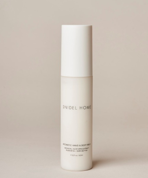 SNIDEL HOME(スナイデルホーム)の「アロマティックハンドボディミルク 60ml(ボディケア/ボディクリーム・レディース・B/W/S・FREE)」の1枚目の写真