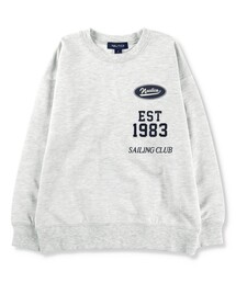 NAUTICA | 【NAUTICA/ノーティカ】ロゴ＆ワッペンミニ裏毛トレーナー(スウェット)