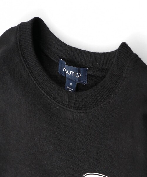 NAUTICA(ノーティカ)の「【NAUTICA/ノーティカ】ロゴ&ワッペンミニ裏毛トレーナー(スウェット・キッズ・アイボリー/ブラック・XS/XL/M/L/S)」の6枚目の写真