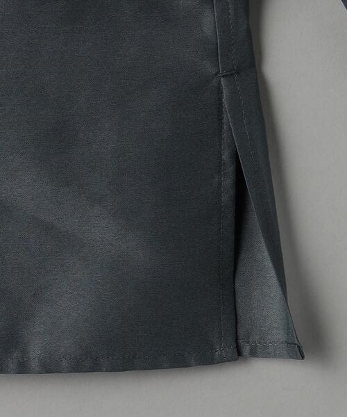 BEAUTY&YOUTH UNITED ARROWS（ビューティーアンドユースユナイテッドアローズ）の「ポリエステルオーガンジー シャツ -ウォッシャブル-（シャツ/ブラウス・レディース・オフホワイト/ダークグレー/ダークグリーン・FREE）」の4枚目の写真