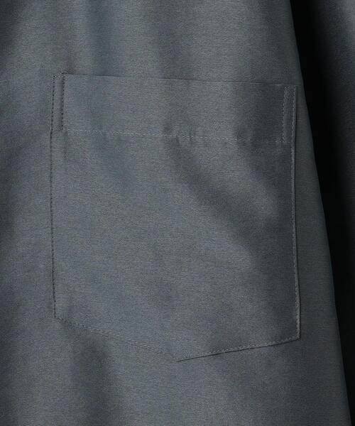 BEAUTY&YOUTH UNITED ARROWS（ビューティーアンドユースユナイテッドアローズ）の「ポリエステルオーガンジー シャツ -ウォッシャブル-（シャツ/ブラウス・レディース・オフホワイト/ダークグレー/ダークグリーン・FREE）」の10枚目の写真