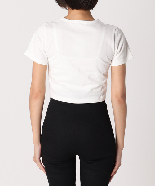IENA - Charles Chaton 2way リボンTシャツ lux top（Tシャツ／カットソー）｜Charles Chaton（シャルル