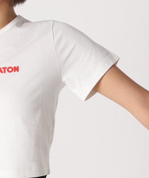 IENA - Charles Chaton 2way リボンTシャツ lux top（Tシャツ／カットソー）｜Charles Chaton（シャルル